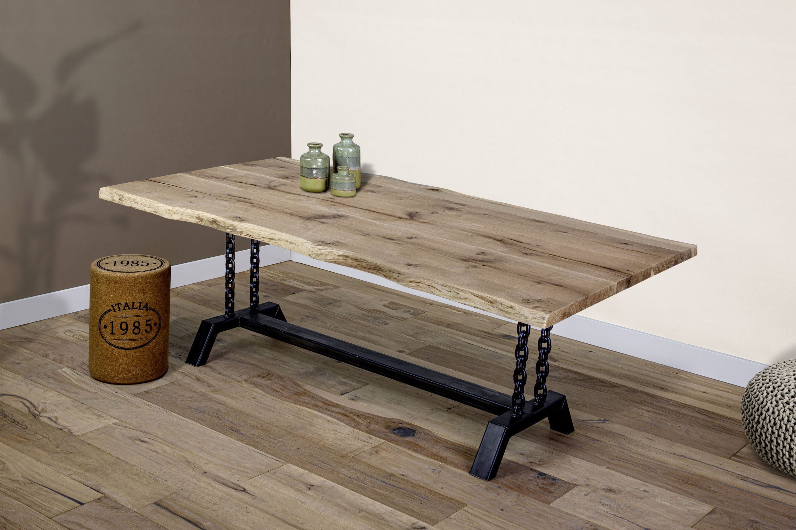 rib getuigenis kraan Massief houten tafelblad: grof en uniek – De Vloerenfabriek
