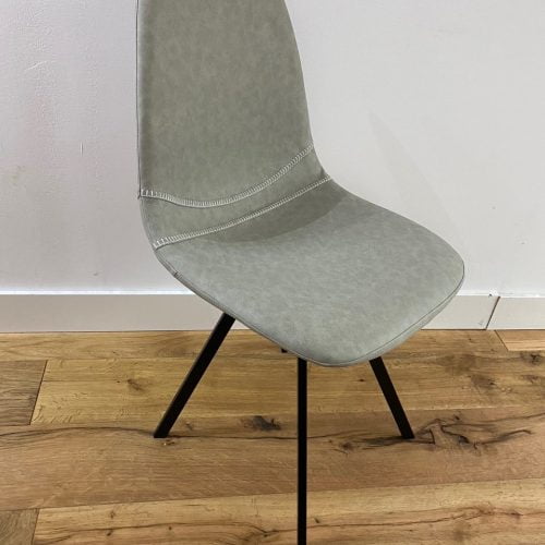 kuipstoel licht grijs