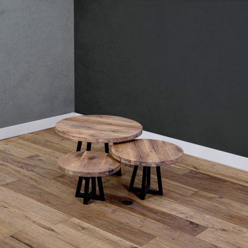 Set salon tafels rond - Afbeelding 2