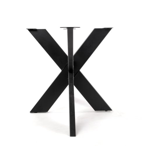 Kruis tafel met matrix poot K10x4 en olie box - Afbeelding 4