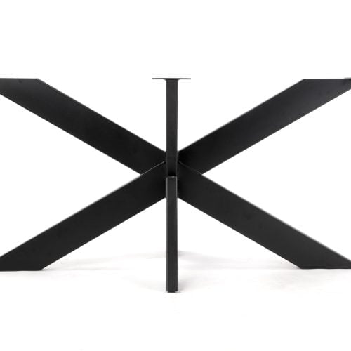 Kruis tafel met matrix poot K10x4 en olie box - Afbeelding 6